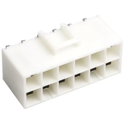 JST VL Series Straight Through Hole Shrouded PCB Header 12 Contacts 6.2 mm Pitch 2 Row B12P-VL (LF)(SN)