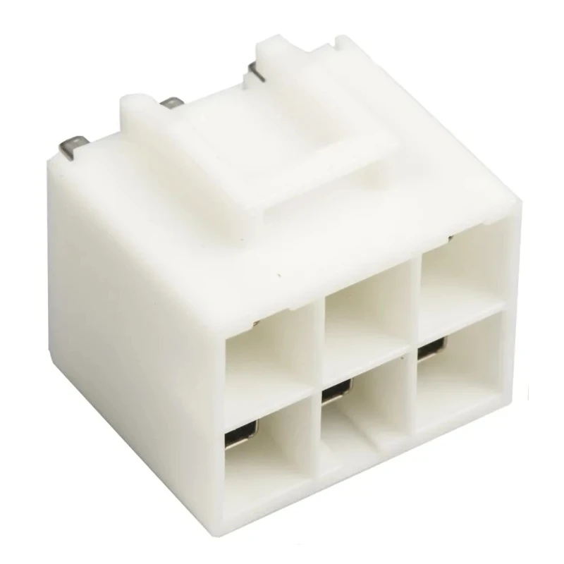 JST VL Series Straight Through Hole Shrouded PCB Header 8 Contacts 6.2 mm Pitch 2 Row B08P-VL (LF)(SN)