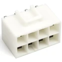JST VL Series Straight Through Hole Shrouded PCB Header 8 Contacts 6.2 mm Pitch 2 Row B08P-VL (LF)(SN)