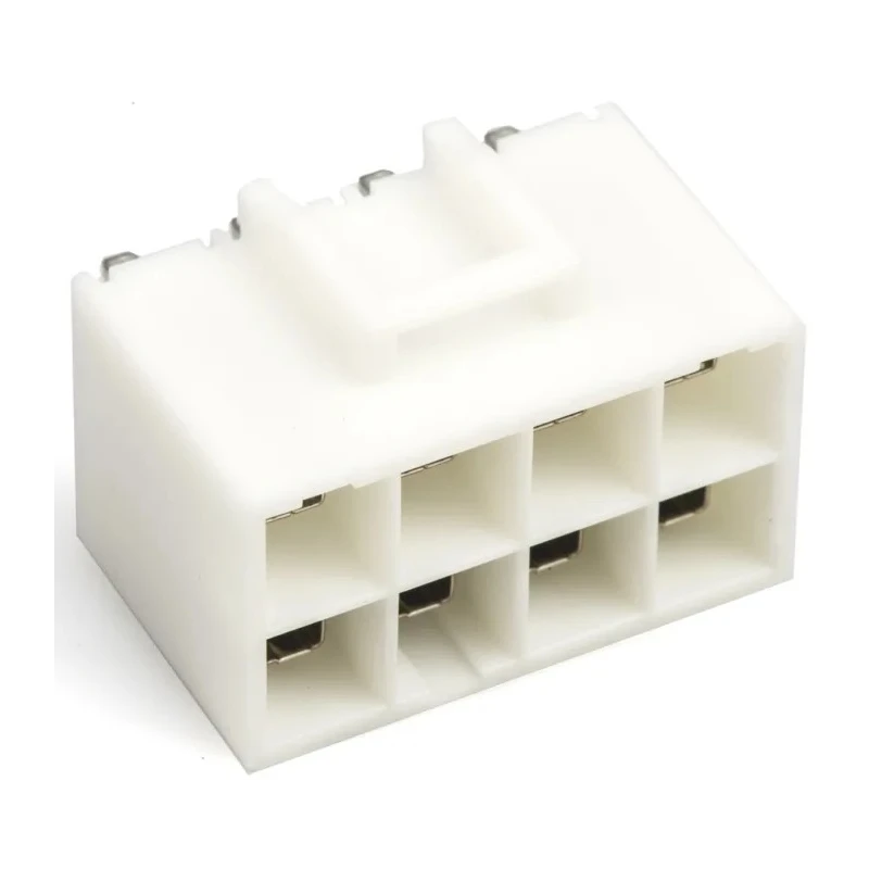 JST VL Series Straight Through Hole Shrouded PCB Header 8 Contacts 6.2 mm Pitch 2 Row B08P-VL (LF)(SN)