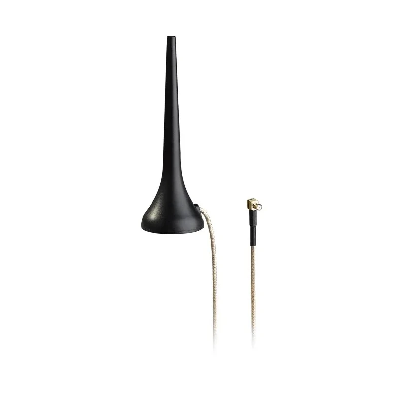 Schneider Electric External WiFi Antenna Transmitter with MCX Female Connector, 2m Cable, 3dBi Gain, Zigbee Green ZBRA2