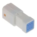 JST JWPF Female Connector Housing 2 mm Pitch 6 Way 2 Row Straight Polybutylene Terephthalate 06T-JWPF-VSLE-D