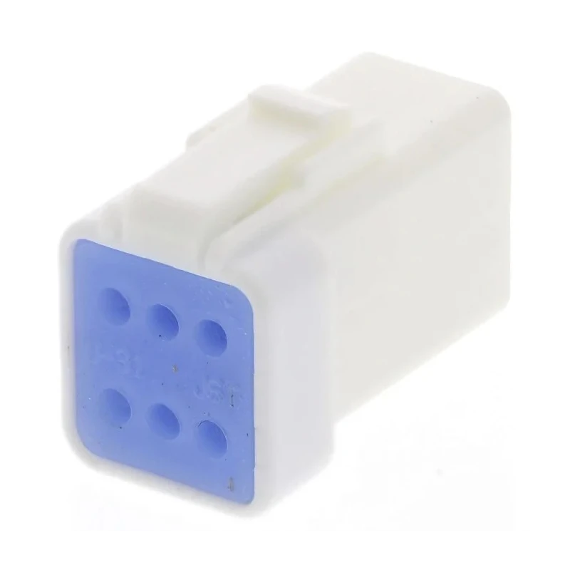 JST JWPF Male Connector Housing, 2 mm Pitch, 6 Way, 2 Row Straight 06R-JWPF-VSLE-D