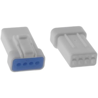 JST JWPF Female Connector Housing 2 mm Pitch 4 Way 1 Row Straight 04R-JWPF-VSLE-S