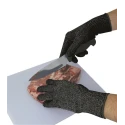 Polyco Healthline BladeShades Black Dyneema Cut Resistant Work Gloves Size 10 BSK/10