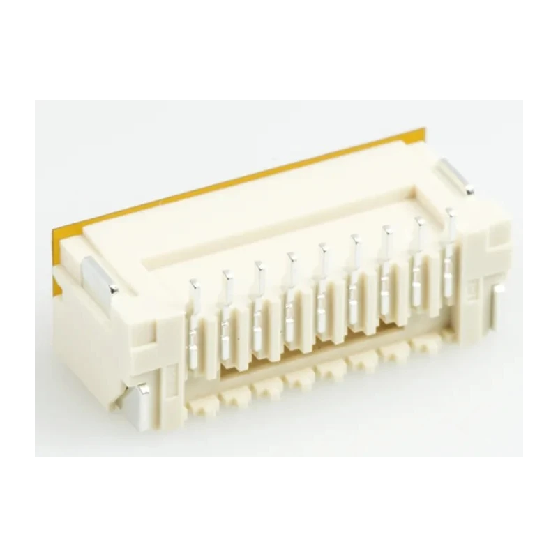 JST ZE Series Straight Surface PCB Header 9 Contacts 1.5 mm Pitch 1 Row Shrouded BM09B-ZESS-TBT (LF)(SN)