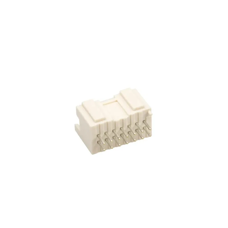 JST PAD Series Straight Through Hole Shrouded 14 Contact 2 mm Pitch 2 Row PCB Header B14B-PADSS-1F(LF)(SN)
