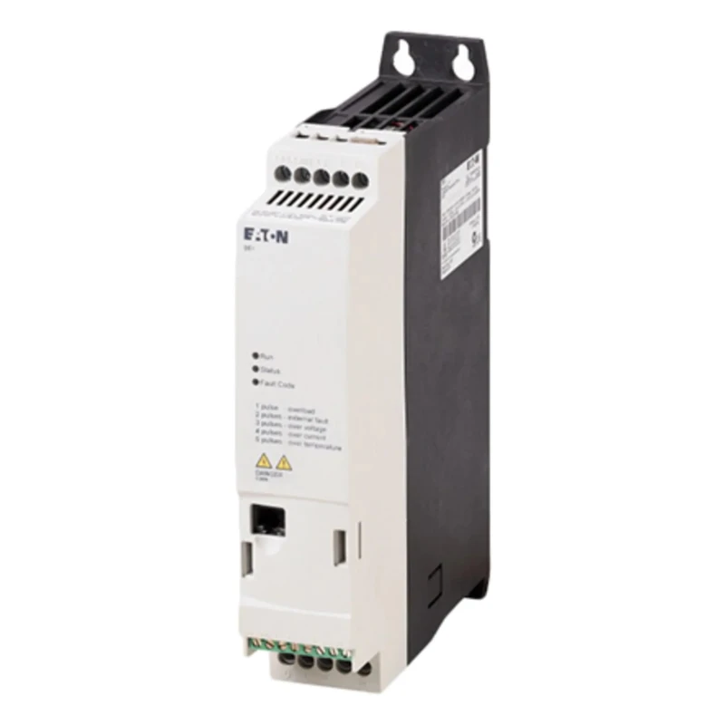 Eaton Variable Speed Starter 370W 230V AC 1 Phase 2.3 A PowerXL DE1 Series 174328 DE1-122D3FN-N20N