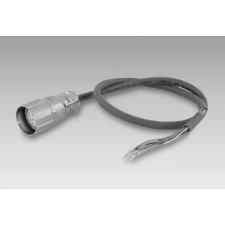 Baumer Sensor Actuator Cable Female 12 way M23 to 8 way Unterminated 30V Polyurethane Jacket 2 S2BG12 - Connection cable 2 m