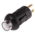RS PRO Illuminated Miniature Push Button Switch, Momentary, PCB Mount, 8 mm Cutout, SPST, Green LED, 30 V dc/ac 820-7533