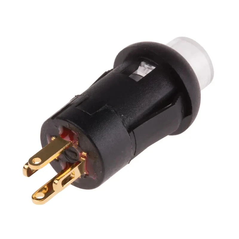 RS PRO Illuminated Miniature Push Button Switch, Momentary, PCB Mount, 8 mm Cutout, SPST, Green LED, 30 V dc/ac 820-7533