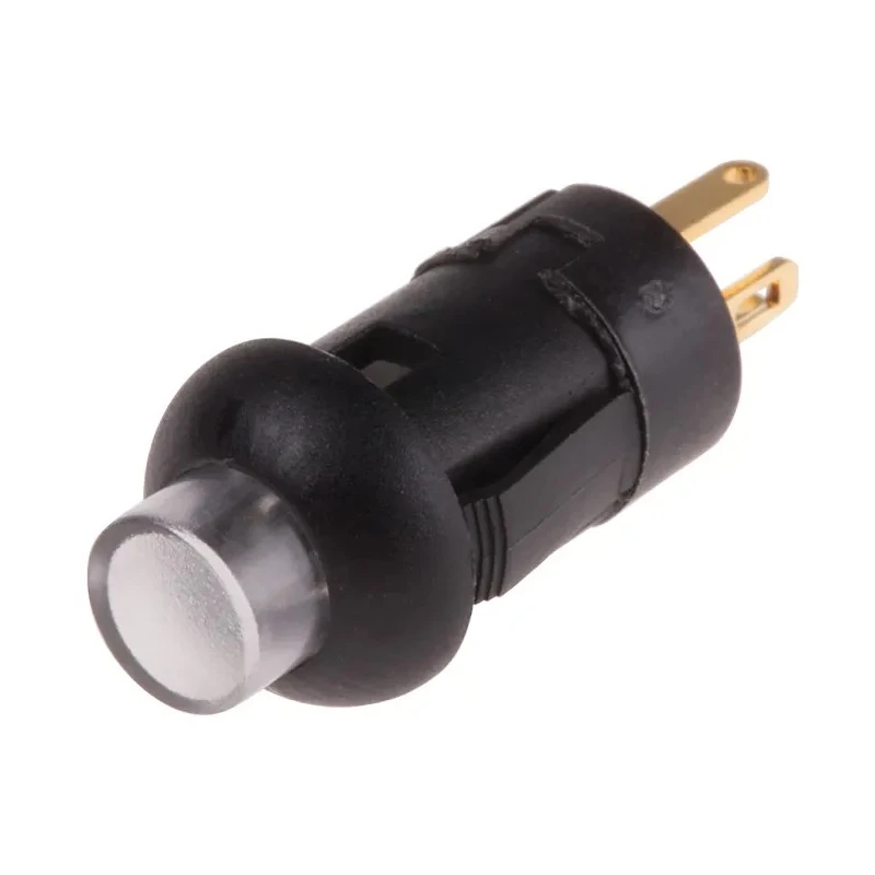 RS PRO Illuminated Miniature Push Button Switch Momentary PCB 8 mm Cutout SPST Blue LED 30 V AC/DC 820-7537