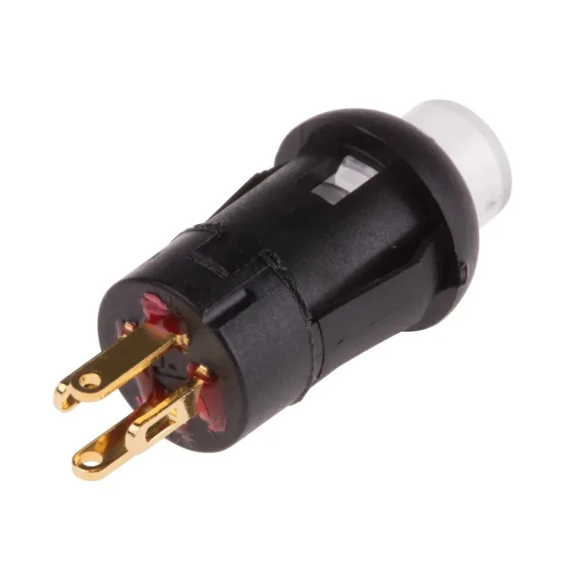 RS PRO Illuminated Miniature Push Button Switch Momentary PCB 8 mm Cutout SPST Blue LED 30 V AC/DC 820-7537