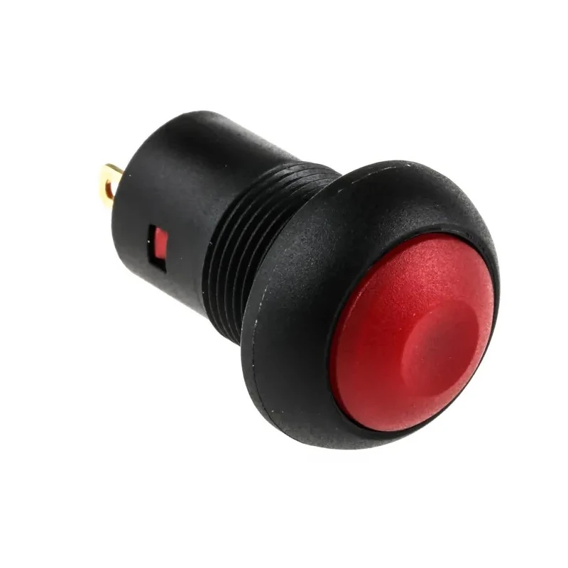RS PRO Miniature Push Button Switch, Latching, PCB Mount, 13.6 mm Cutout, SPST, Red LED, IP67, 24 V dc 820-7543