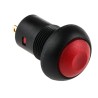 RS PRO Miniature Push Button Switch, Latching, PCB Mount, 13.6 mm Cutout, SPST, Red LED, IP67, 24 V dc 820-7543