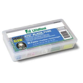Littelfuse Blade Fuse Kit Smart Glow ATO Automotive Fuse Kit 00940509ZXGLOA