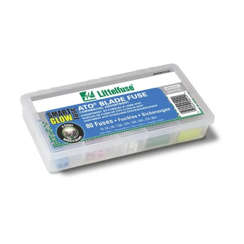 Littelfuse Blade Fuse Kit Smart Glow ATO Automotive Fuse Kit 00940509ZXGLOA