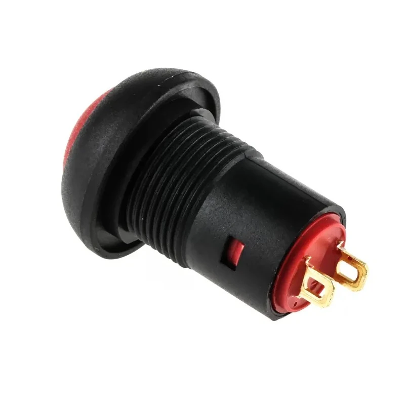 RS PRO Miniature Push Button Switch with Latching Operation, PCB Mount, 13.6 mm Cutout, SPST, Red LED, IP67, 24 V dc 8207543P