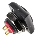 RS PRO Push Button Switch Momentary PCB Mount SPST Black LED IP67 50V dc 32V ac 8207574P