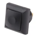 RS PRO Push Button Switch Panel Mount, On-Off, SPST, Black LED, 13.6 mm Cutout, IP67, 50V DC, 32V AC 820-7583