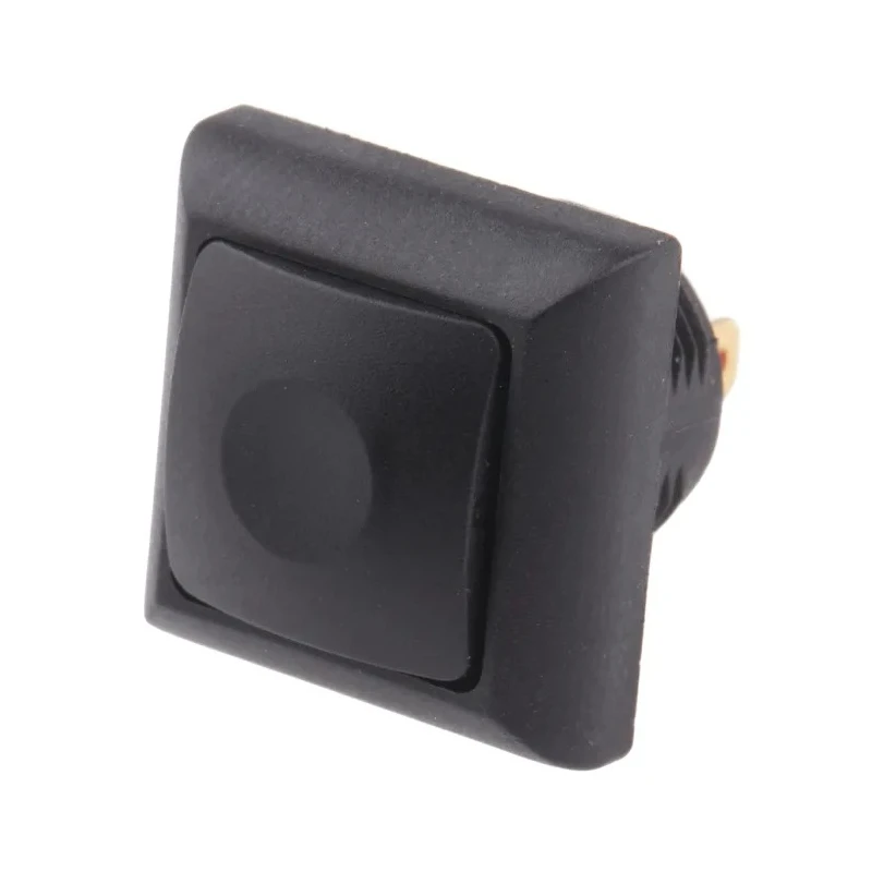 RS PRO Push Button Switch Panel Mount, On-Off, SPST, Black LED, 13.6 mm Cutout, IP67, 50V DC, 32V AC 820-7583