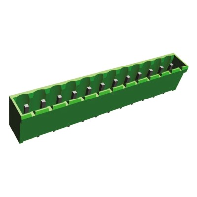TE Connectivity Buchanan Series Pluggable Terminal Block 12-Contact 5 mm Pitch 1 Row 300V AC 15A 1-796642-2