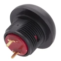 RS PRO Miniature Push Button Switch Momentary PCB Mount Green LED 13.6 mm Cutout IP67 50 V dc 32 V ac 8207593P