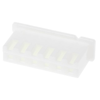 JST XHP Female Connector Housing 2.5 mm Pitch 6 Way 1 Row Straight XHP-6