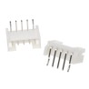 JST PH Series Right Angle Through Hole PCB Header 5 Contacts 2 mm Pitch 1 Row Shrouded S5B-PH-K-S(LF)(SN)