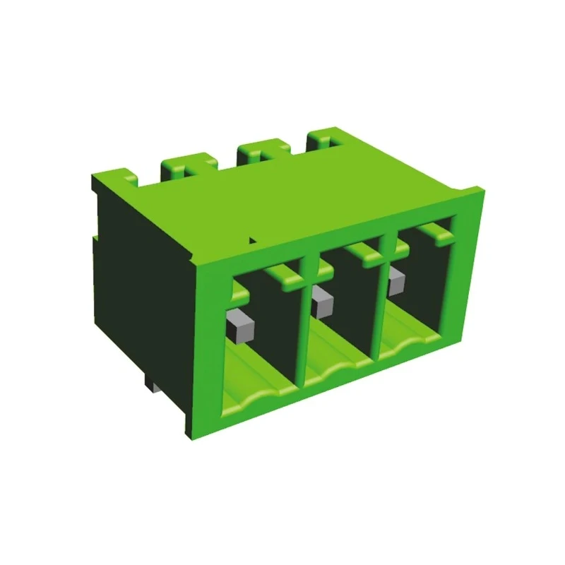 TE Connectivity Buchanan Series Straight Panel Mount PCB Header 3 Contact 3.81 mm Pitch 1 Row 284513-3
