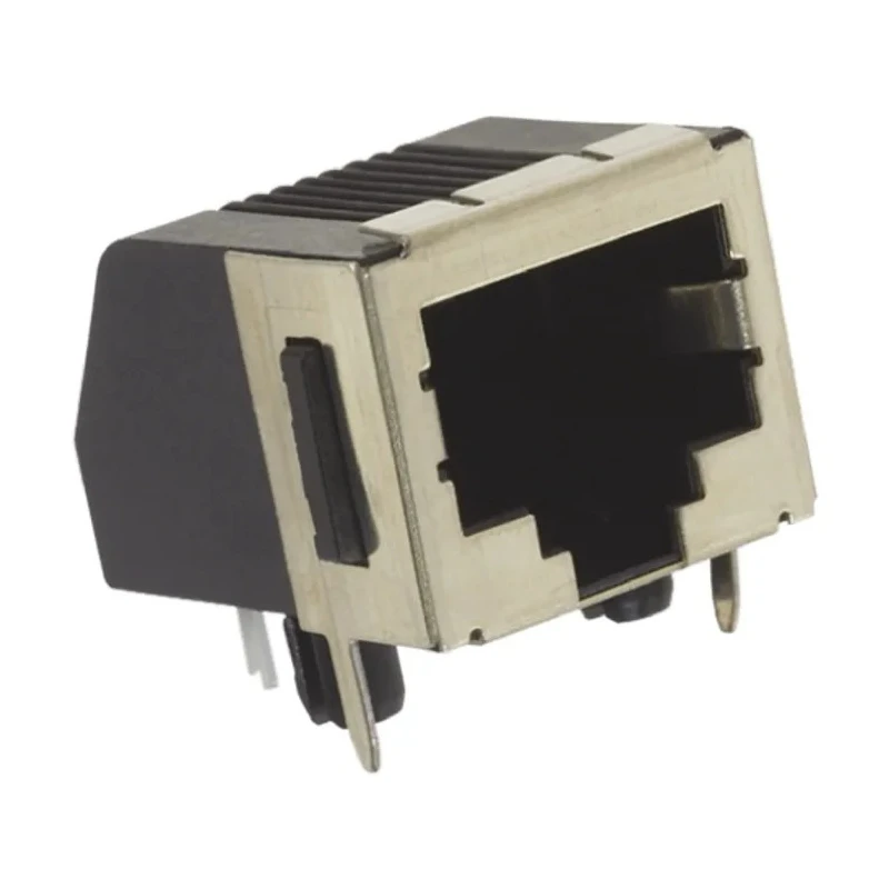 TE Connectivity Cat3 Shielded Right Angle Female RJ45 Connector PCB Mount, 1 Port 8 Way RJ45 