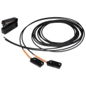 Omron Plastic Fibre Optic Sensor 4000 mm Detection Range PNP NPN Output IP50 E32-T16PR 2M