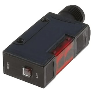 Omron Through Beam Photoelectric Sensor Block Style, 7 m Detection Range, PNP Output, IP67, E3S-AT36-D