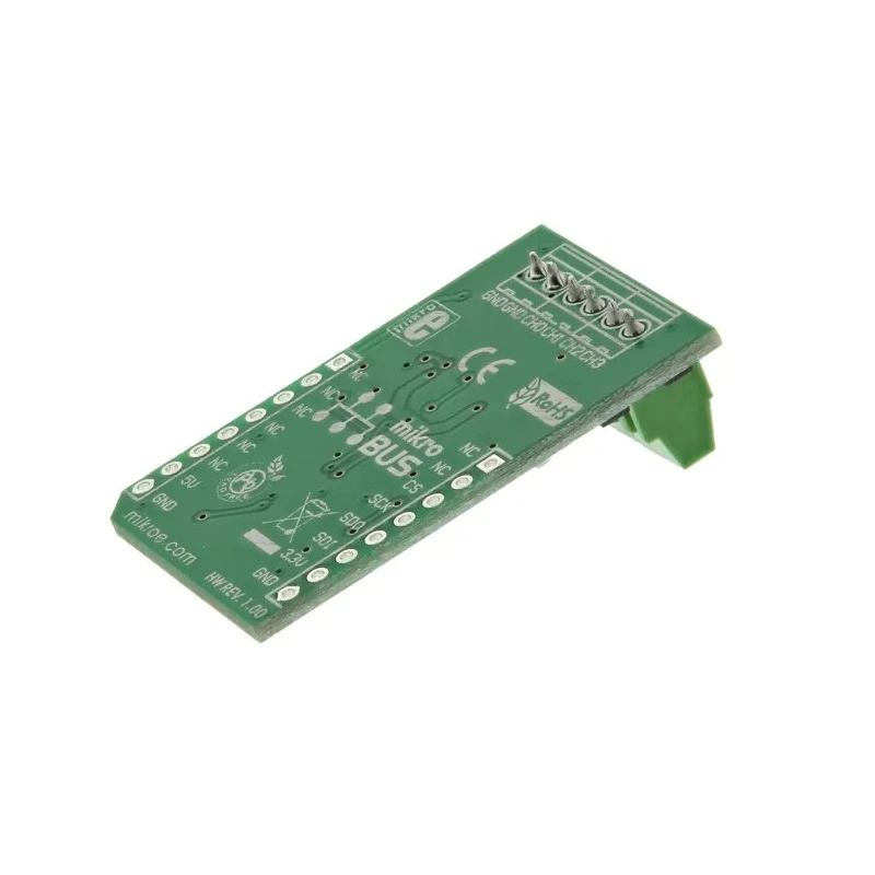 MikroElektronika Signal Conversion Development Tool USB UART Interface 50ksamples/sec ADC/DAC MIKROE-922