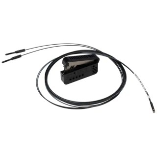Omron Plastic Fibre Optic Sensor NPN/PNP Output IP67 24V Nickel Plated Brass Housing 15mm Length 