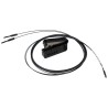 Omron Plastic Fibre Optic Sensor NPN/PNP Output IP67 24V Nickel Plated Brass Housing 15mm Length