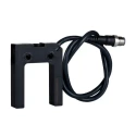Omron Through Beam Photoelectric Fork Sensor 25 mm Detection Range NPN Output IP64 E3Z-G62-M3J