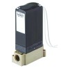 Burkert Solenoid Valve 2 Port Universal 24V dc 3.18 mm Orifice 3mm Polyetheretherketone Body 235325