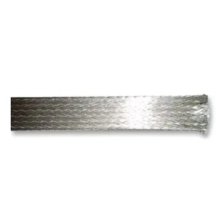 Alpha Wire Expandable Braided Tin Plated Copper Silver Cable Sleeve 30m Length FIT Wire Management Series 1234 SV005