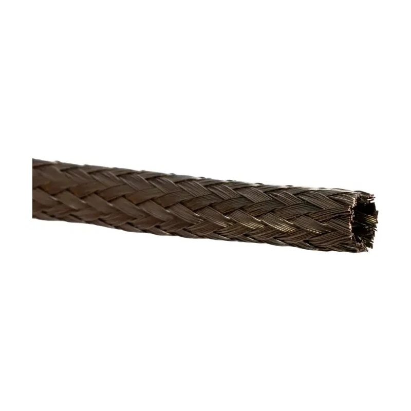 Alpha Wire Expandable Braided Tin Plated Copper Silver Cable Sleeve 30m Length 0.031-0.781in Diameter 2170 SV005