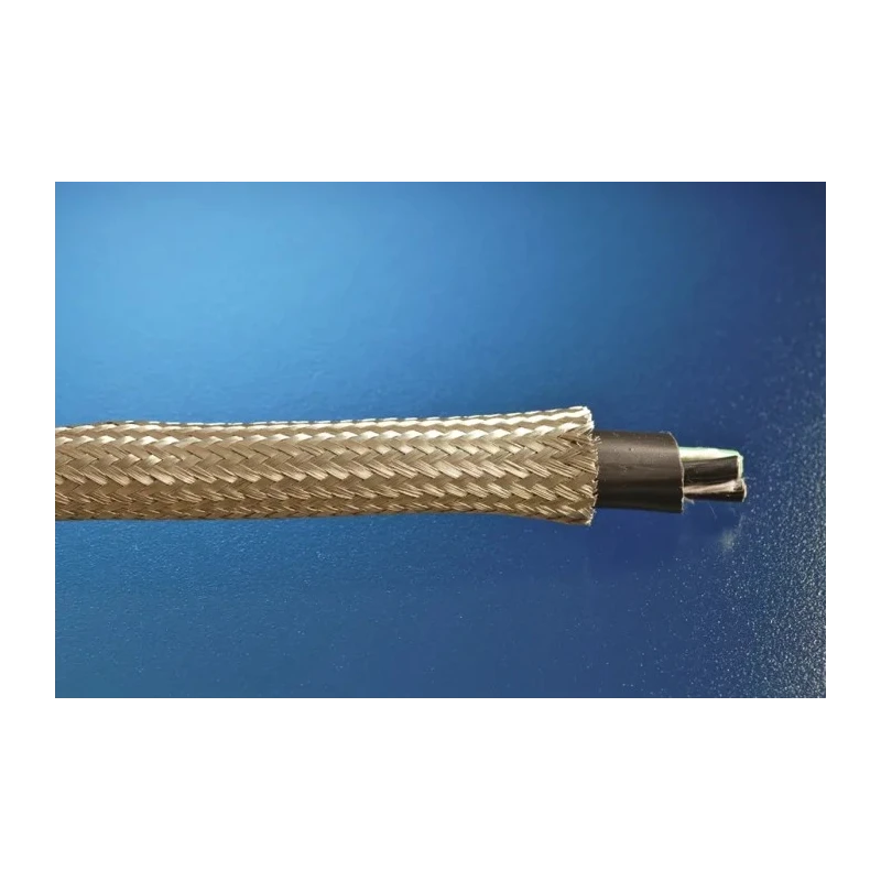 Alpha Wire Expandable Braided Copper Silver Cable Sleeve 30m Length 0.031–0.781 in Diameter FIT Wire Management 2164 SV005