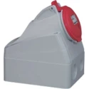 Legrand Red Wall Mount Industrial Power Connector 3P+N+PE 32A 415V IP44 P17 Tempra Pro IP44