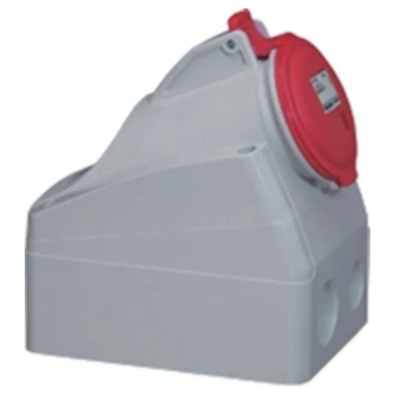 Legrand Red Wall Mount Industrial Power Connector 3P+N+PE 32A 415V IP44 P17 Tempra Pro IP44