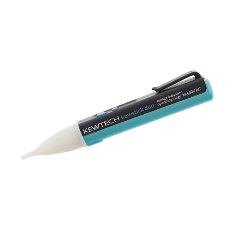 Kewtech Corporation Non-Contact Voltage Detector 600 V AC, Dual Sensitivity, Battery Powered KEWSTICK DUO