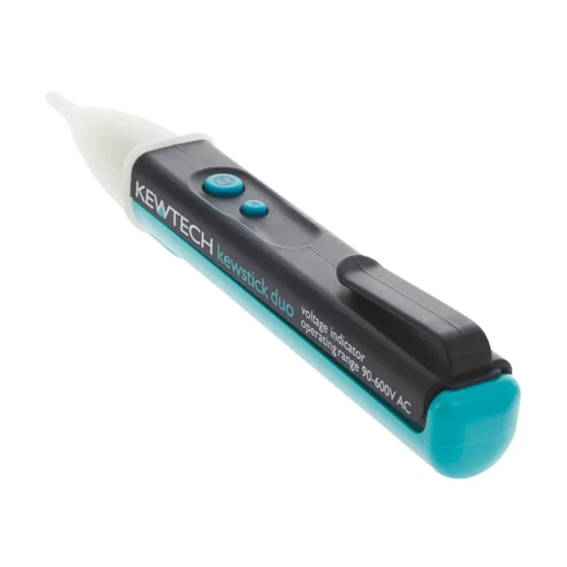 Kewtech Corporation Non-Contact Voltage Detector 600 V AC, Dual Sensitivity, Battery Powered KEWSTICK DUO