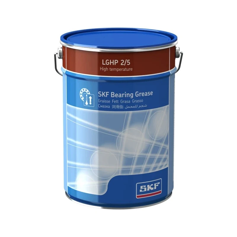 SKF High-Temperature Mineral Oil Grease 5 kg Blue Di-Urea Thickener 96 mm²/s Viscosity LGHP 2/5