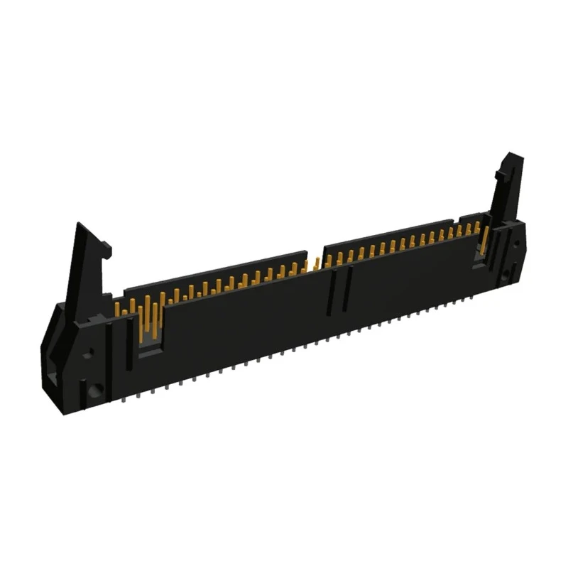 TE Connectivity AMP-LATCH Series Straight Through Hole PCB Header, 64 Contacts, 2.54 mm Pitch, 2 Row, Shrouded 1-5499206-2