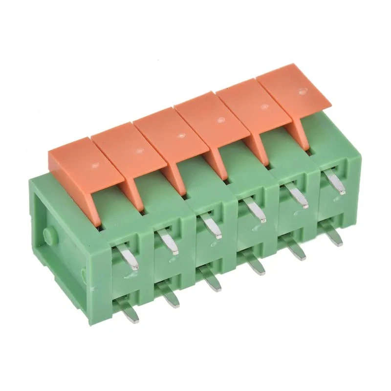 TE Connectivity Buchanan Series 6-Contact 5.08 mm Pitch 1-Row PCB Terminal Block 1776260-6