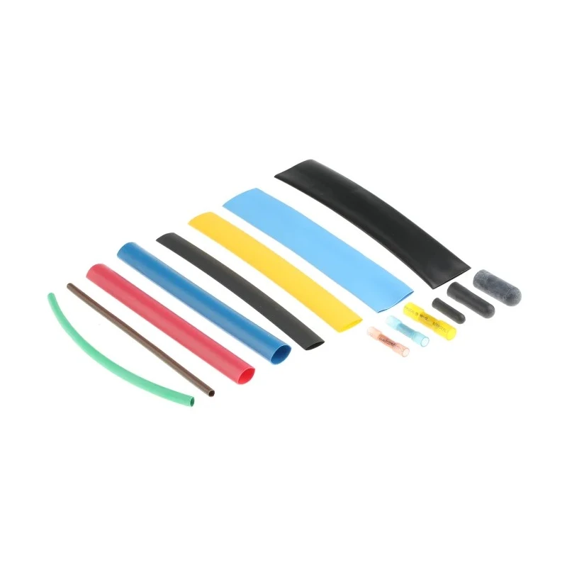 Alpha Wire Heat Shrink Tubing Black, FIT Shrink Tubing Series FKIT1 BK032
