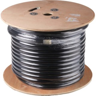 RS PRO 5 Core Power Cable Black 2.5mm² 750V AC CPE Jacket 60 °C 50m 821-3241